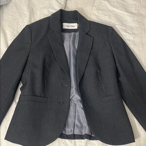 Calvin Klein Dark Gray Suit Jacket
